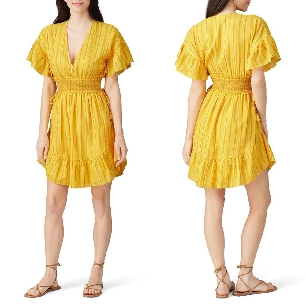 SAYLOR Adrianne Smock Waist Dress